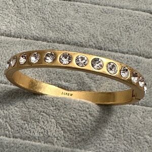 J. Crew Crystal Hinge Bracelet